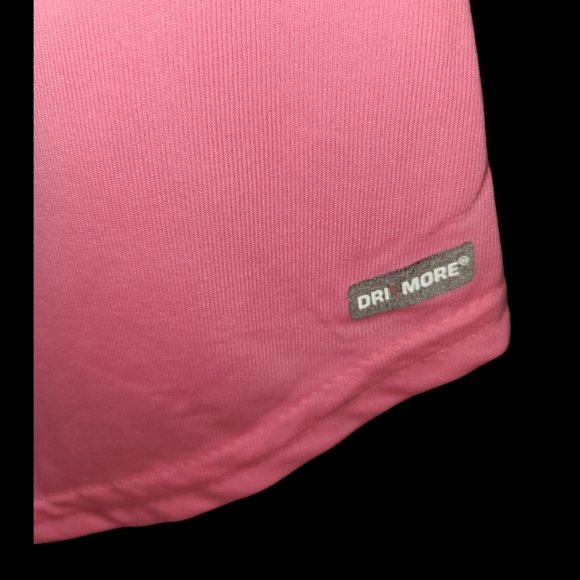 DanskinNow, Women's pink tee, 100% polyester, Size M - Picture 4 of 5